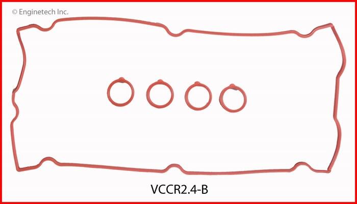 Прокладка кришки клапанної, включаючи кільця, Enginetech VCCR24B