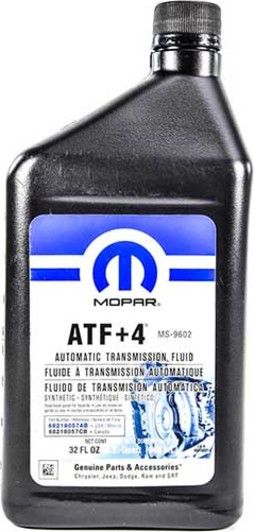 Mopar atf +4, 1 л (68218057aa) синтетическое трансмиссионное масло, Mopar 68218057AA