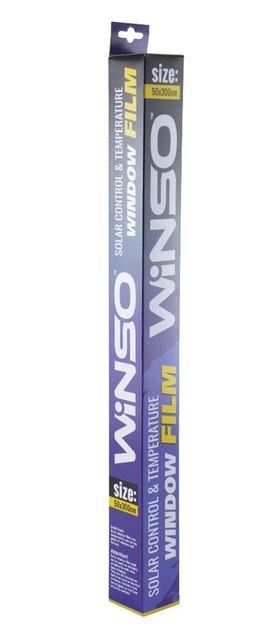 Плівка тонувальна winso dark black 86%, розмір 50 х 300 см., Winso 350320