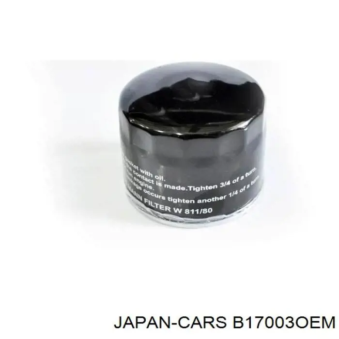 Оливний фільтр, Japan Cars B17003OEM