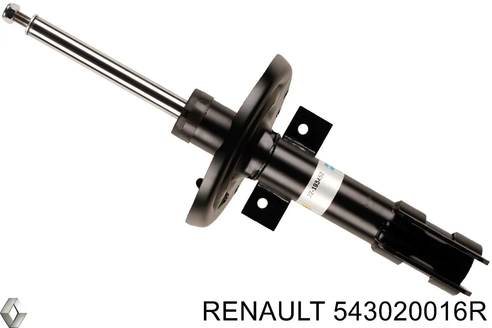 Амортизатор підвіски передній (sport) renault megane iii (09-) (543020016r) renault, Renault 543020016R