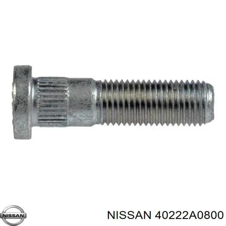 Болт подвески, Nissan 40222-A0800