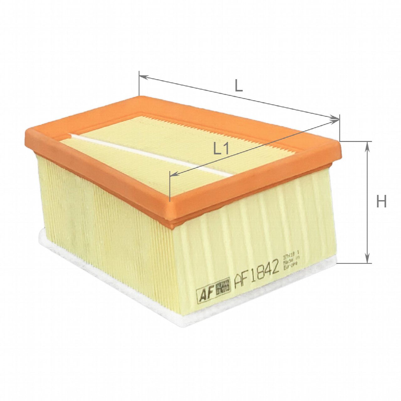 Повітряний фільтр, Alpha AF1842