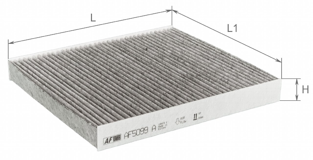 Фільтр, повітря у салоні, Alpha AF5099A