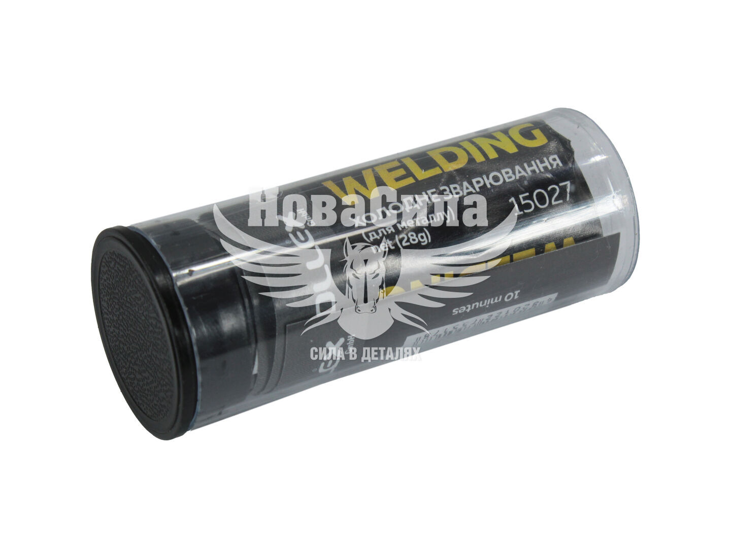 Холодна зварка для металу чорна 28g, Zollex HC-120