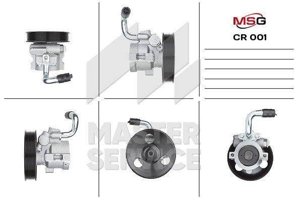 Гідравлічний насос, механізм рульового керування, Msg CR001