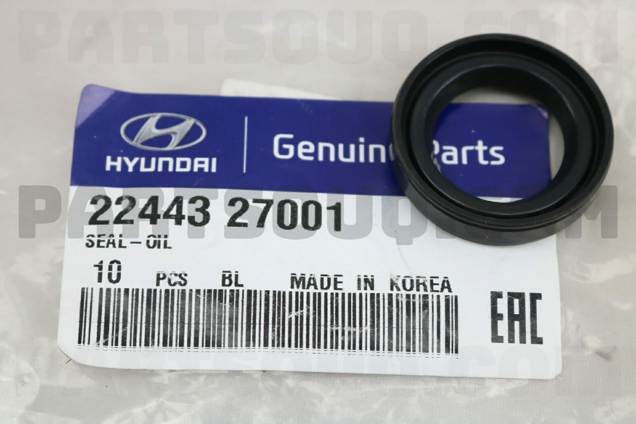 Уплотнительное кольцо клапанной крышки_santa fe 06-09  /  azera 06-09, Hyundai / Kia 2244327001