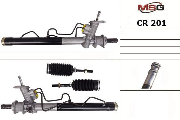 Рульова рейка з гпк нова  chevrolet aveo 06-16, Msg CR201