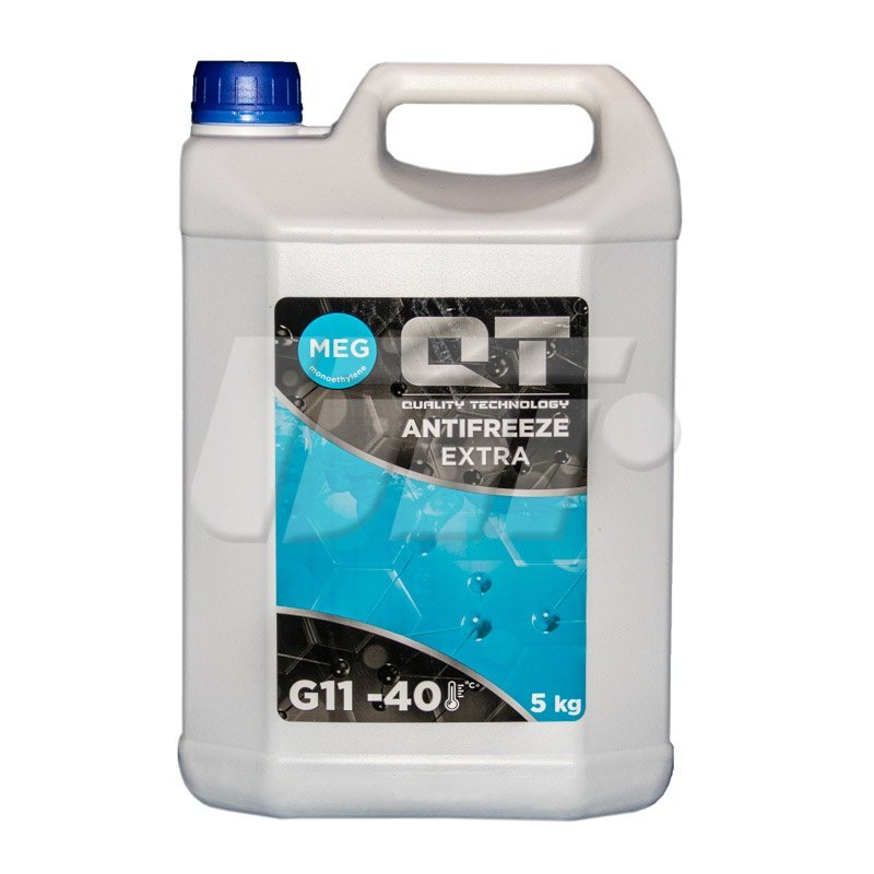 Антифриз qt meg extra -40 g11 синій 5кг, Qt-Oil QT563405