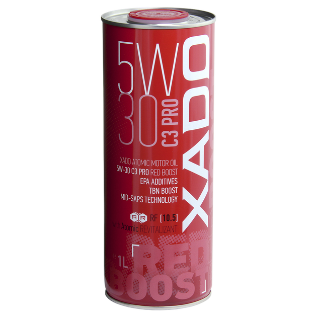 5w-30 c3  pro   red boost          жб 1 л, Xado XA26168