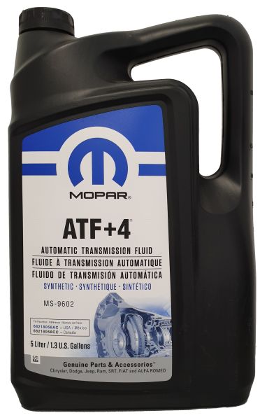 Трансмісійна олива atf, Chrysler 68218058AC