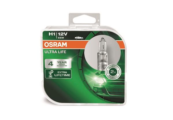 Автолампа галогенова 55w, Osram 64150ULTDUOBOX