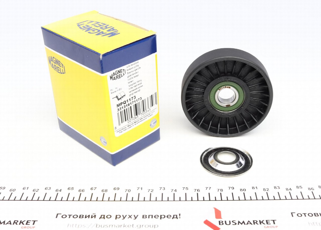 Magneti marelli suzuki натяжний ролик (тільки ролик) (23мм*17мм) grand vitara 2,0, Magneti Marelli 331316171173