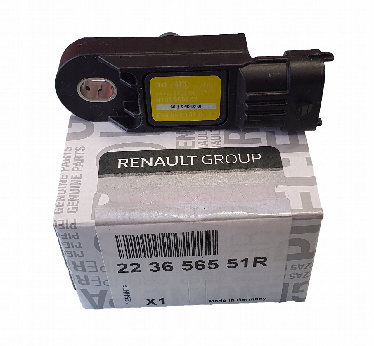 Датчик тиску повітря renaulttrafic iii 1,6 dci (14-) (223656551r) renault, Renault 223656551R