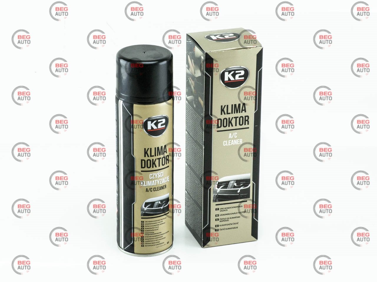 Очищувач кондиціонерів k2 pro klima doctor a/c cleaner (500мл), K-2 W100