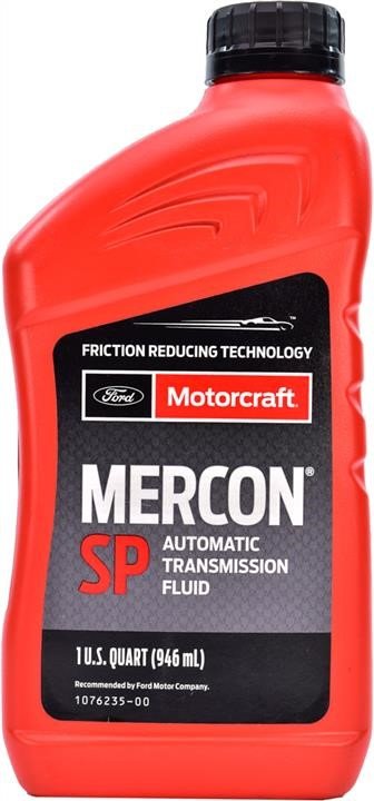 Масло трансмиссионное для акпп ford motorcraft mercon sp, 0,946л, Ford XT6QSP