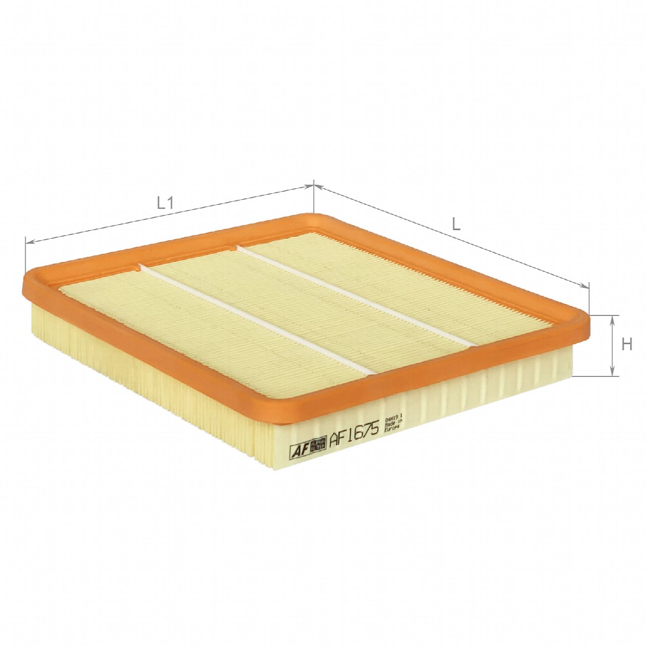 Повітряний фільтр, Alpha AF1675