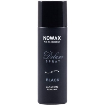 Nowax ароматизатор повітря з розпилювачем у виставковому боксі deluxe spray - black, 50ml, Nowax NX07750