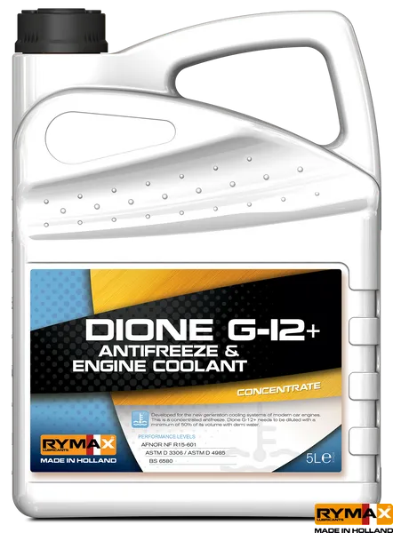 Антифриз-концентрат dione g12+, 5л. червоний, Rymax 908233