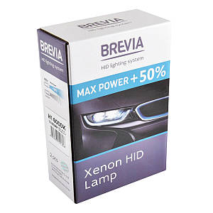 Brevia автолампа h4, 5000k,85v,35w  xenon, Brevia 12450