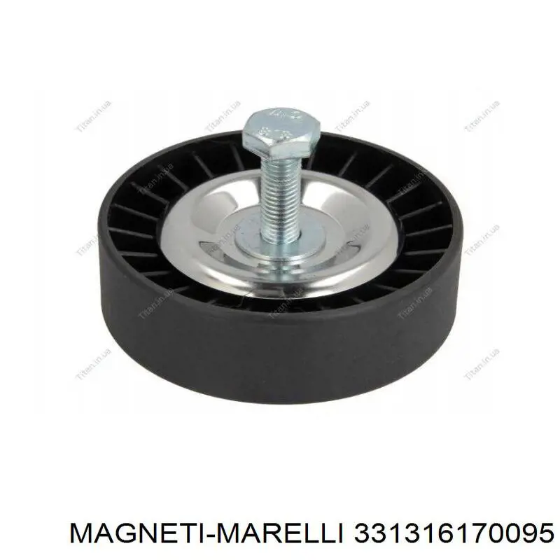 Ролик модуля натягувача ременя mpq0095 (вир-во magnetimarelli), Magneti Marelli 331316170095