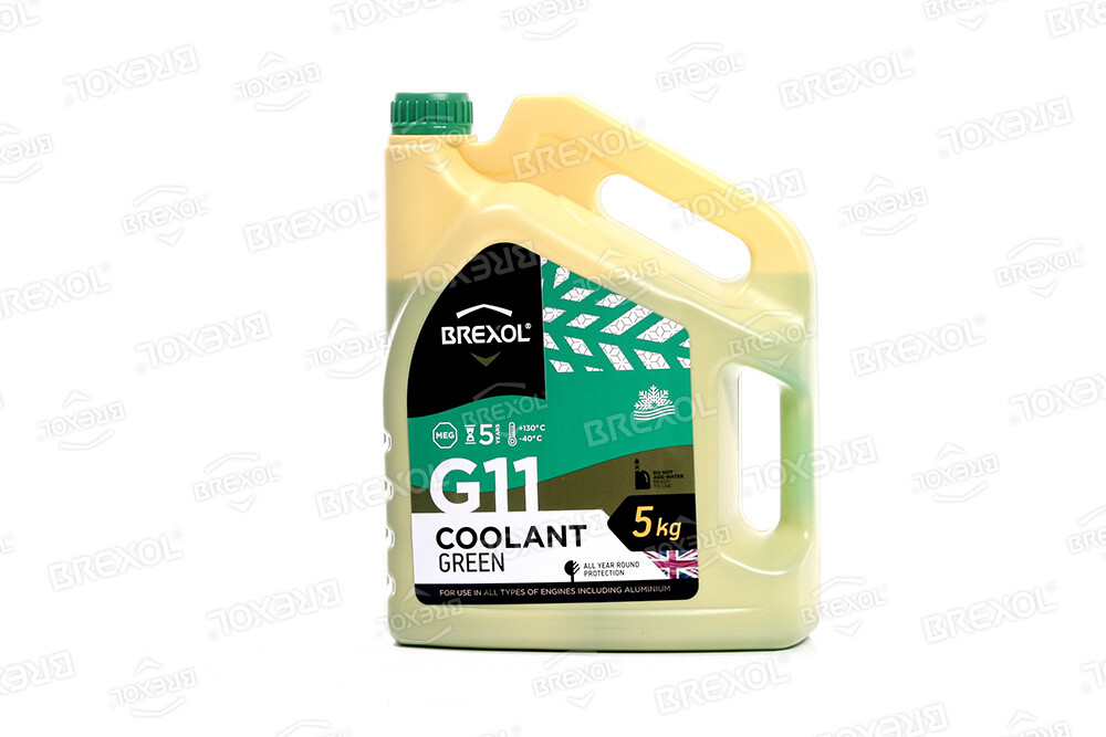 Антифриз BREXOL GREEN G11 Antifreeze (зелений) 5kg