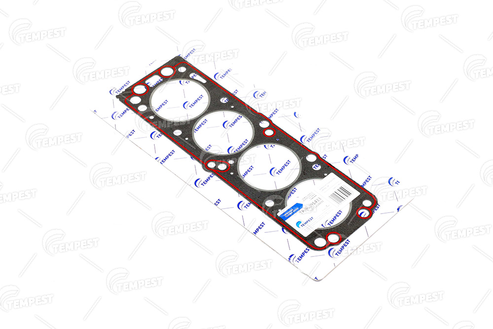 Прокладка головки блоку daewoo lanos 1.5, chevrolet aveo 1.5 без азбесту, з герметиком (tempest), Tempest TP.96391433
