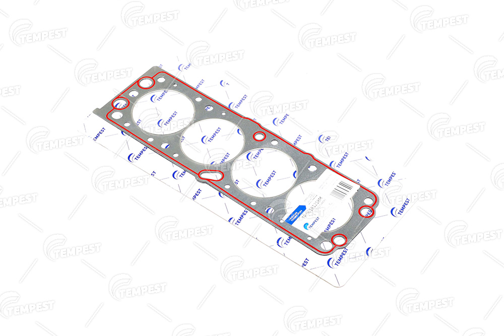 Прокладка головки блоку daewoo lanos 1.6, nexia 1.5 16v dohc під гбо (метал) (tempest), Tempest TP.96181218М