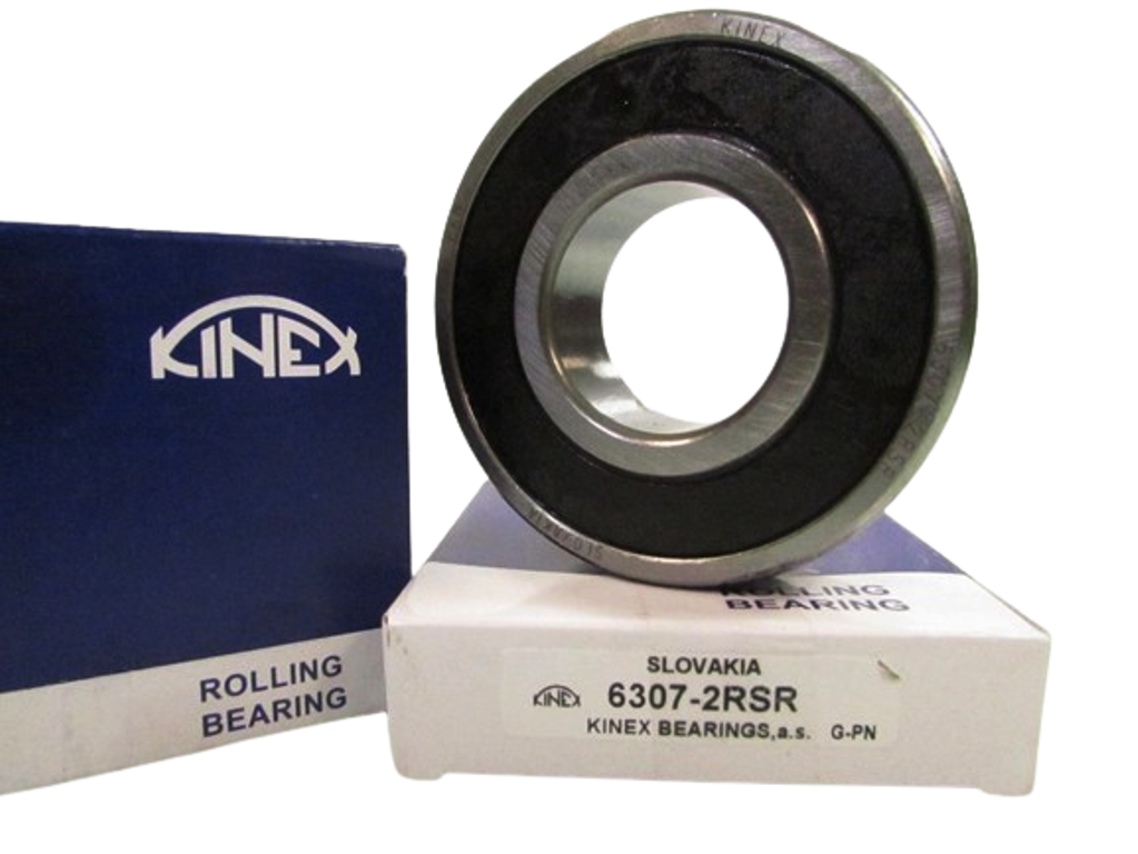 Підшипник 180307 (6307-2rs) (kinex), Kinex Bearings, A.S. 180307(6307-2RSR)