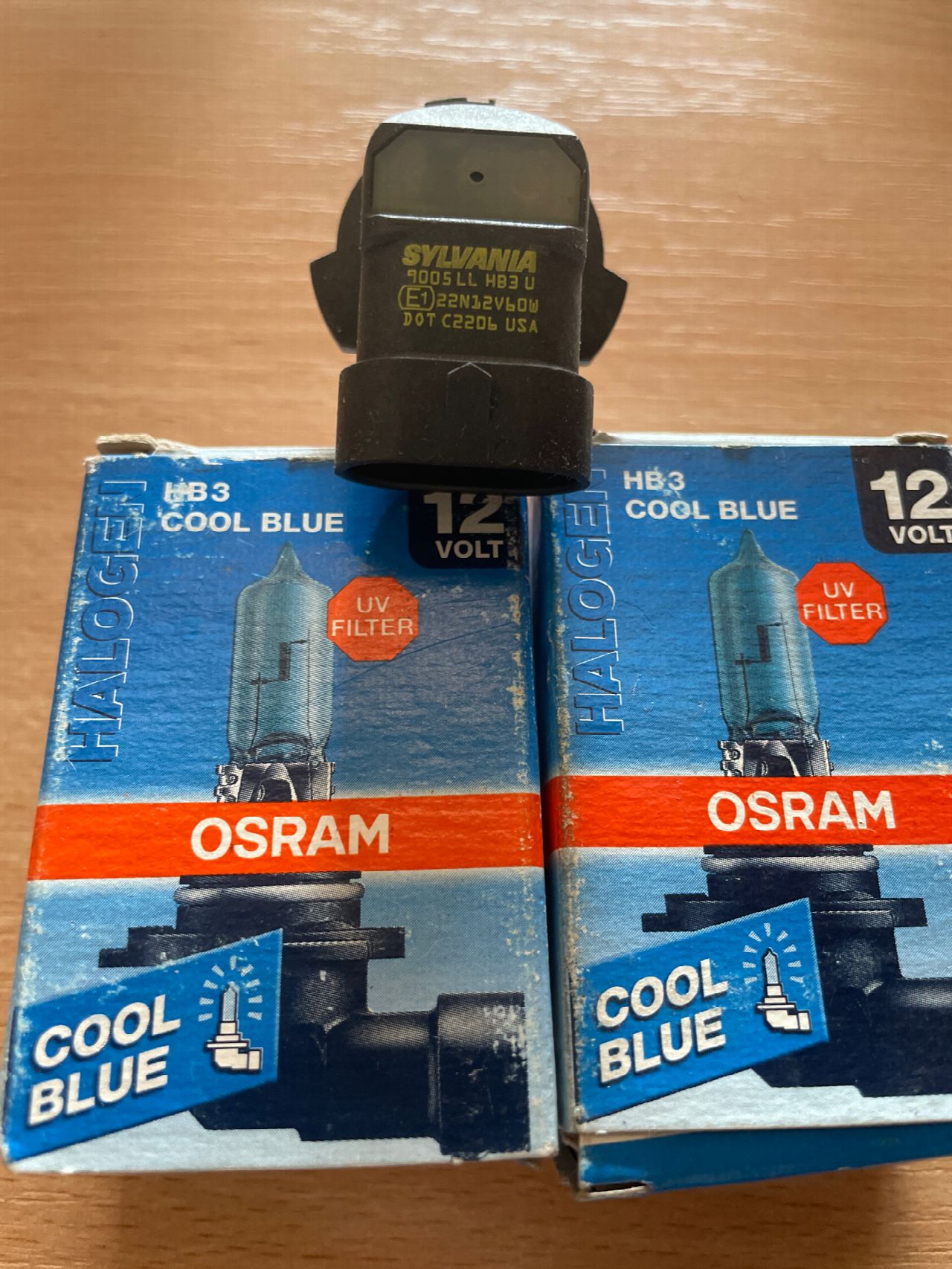 Автолампа галогенна hb3 cool blue, Osram 9005CB