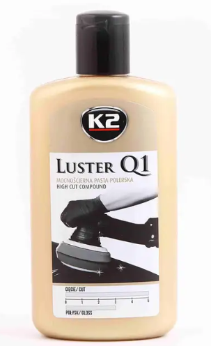 Поліроль кузова к-2 q1 luster high cut compound високоабразивна 250гр, K-2 L1200N