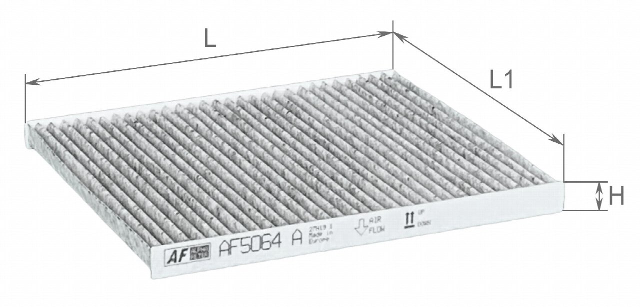 Фільтр, повітря у салоні, Alpha AF5064A
