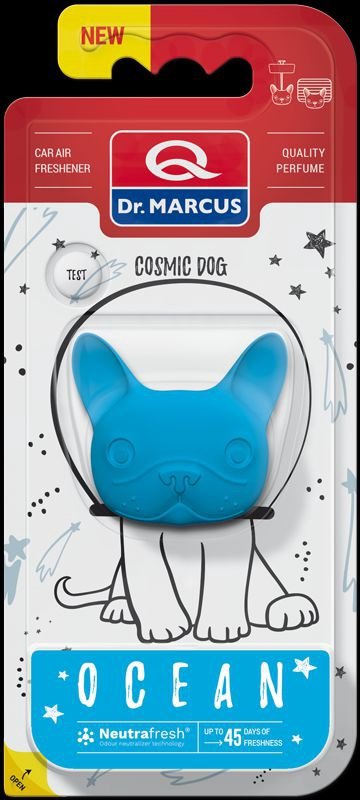 Освіжувач салону сухий dr.marcus cosmic dog ocean 25г на повітрообдув, Dr.Marcus 5903686500244