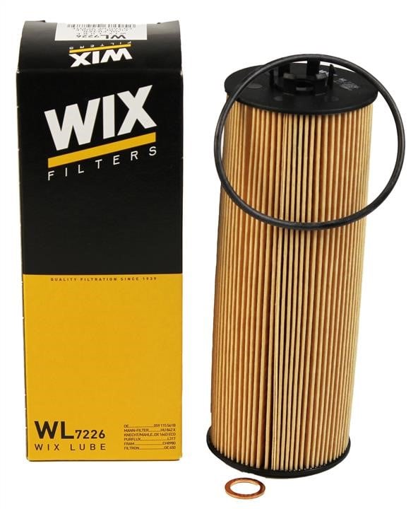 Оливний фільтр, фільтрувальний елемент, Wix Filters WL7226