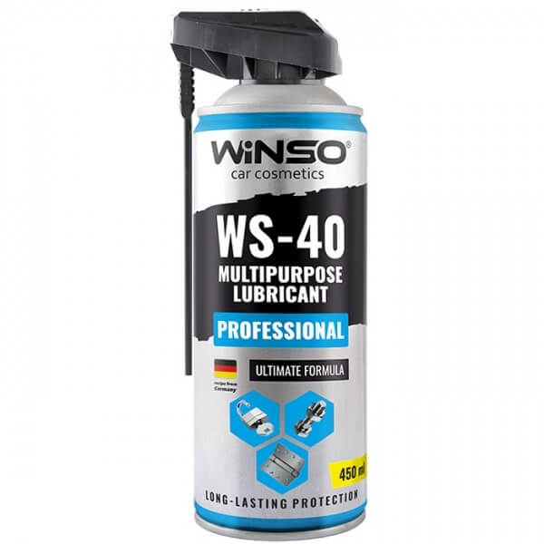 Змазка багатофункціональна professional multipurpose lubricant ws-40 450ml. (24шт/ящ), Winso 830210