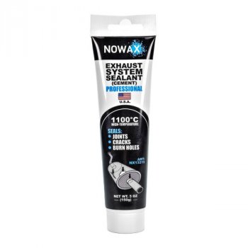 Nowax   exhaust system sealant (cement) 150g +1100⁰с високотемпературний керамічний герметик, Nowax NX13215