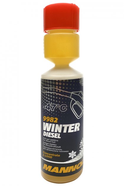 Dodatek do on winter diesel 250ml depresator/antyzel, Mannol 9982