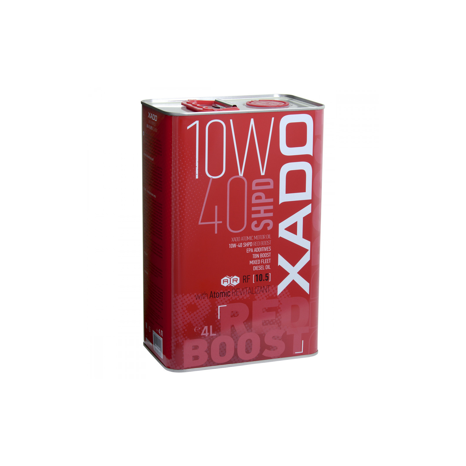 10w-40 shpd red boost (ж/б 4 л), Xado XA26249