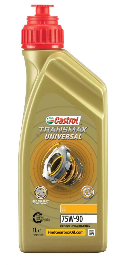 Олива трансмісійна transmax universal ll 75w-90 1л, Castrol CS75W90TRULL1L