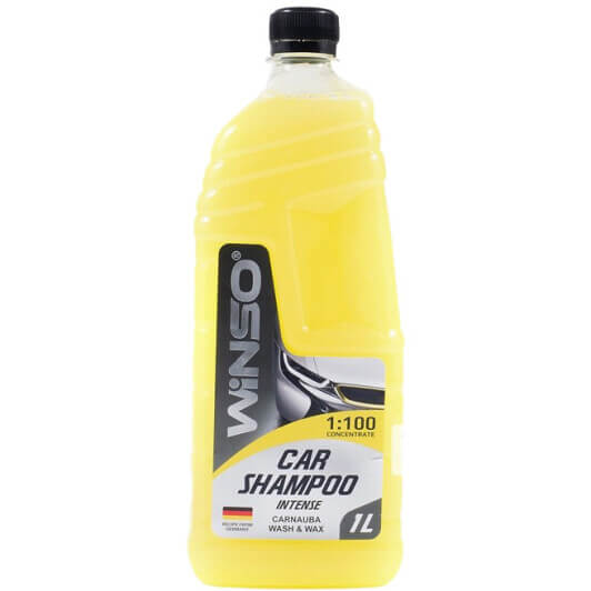 Автошампунь концентрат winso intence car shampoo wash wax 1л (18) 810940, Winso 810940