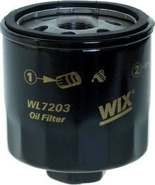 Фільтр масляний двигуна AUDI, VW, SKODA WL7203/OP641 (вир-во WIX-FILTERS)