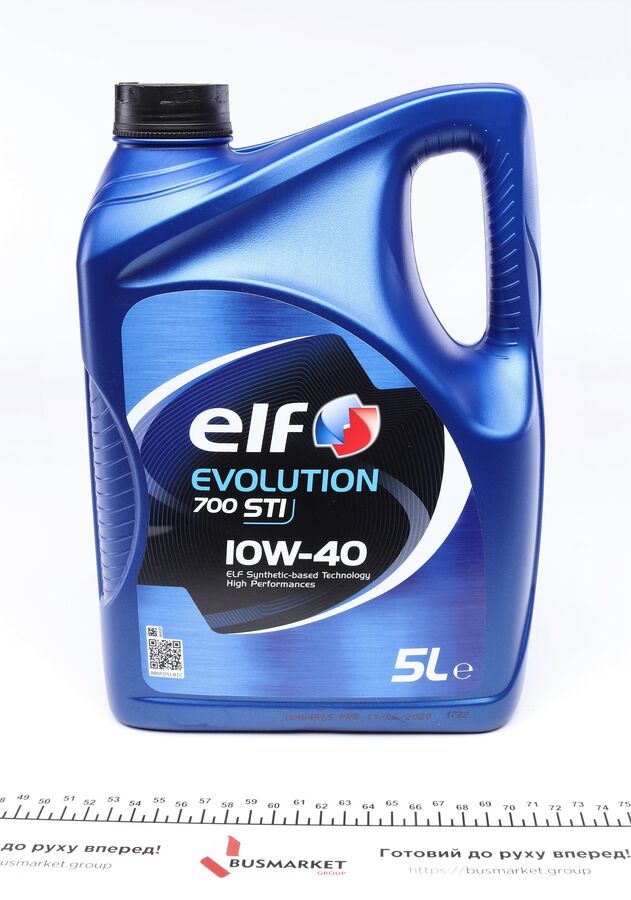 10w40 •evolution 700 sti• 5l (x3), Elf Evolution 700 STI 10W40 5L (ACEA: A3/B4 API: SL/CF VW 501.01/505.00 MB-Approval 229.1), Elf 214124