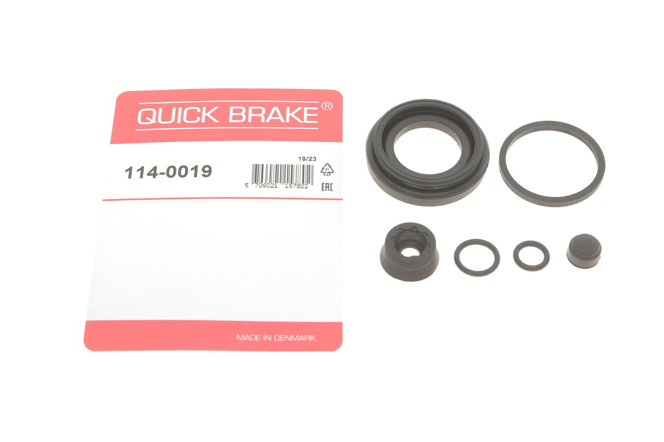 Ремонтний комплект, гальмівний супорт, Quick Brake 114-0019