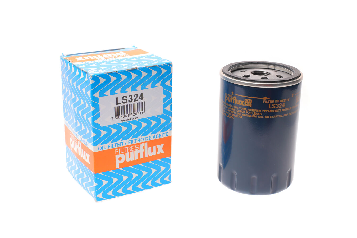 Оливний фільтр, фільтр для накручування, Purflux LS324