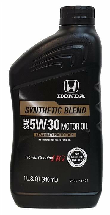 Масло моторне HONDA Genuie SYNTHETIC BLEND 5W-30 SP/GF-6 (946 ml)