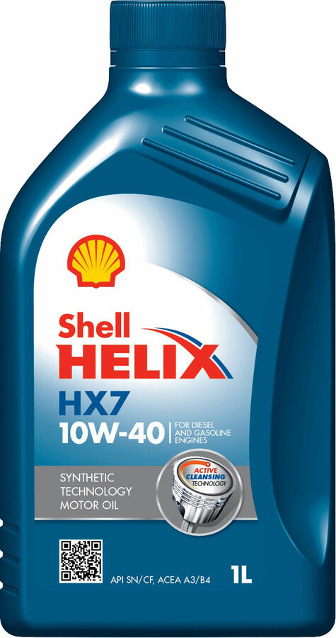 Shell Helix HX7 10W40 1L (шт.)