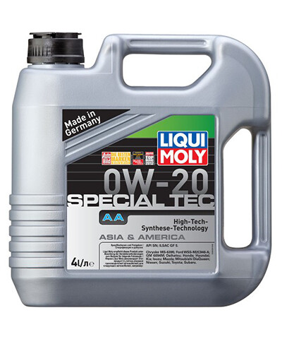 Special Tec AA 0W-20 Special Tec AA 0W-20