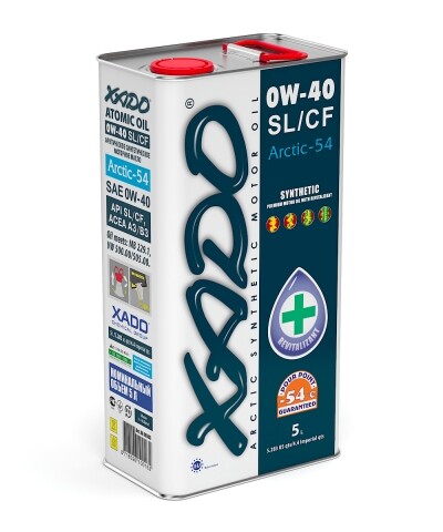 Atomic Oil 0W-40 SL/CF Arctic-54 Atomic Oil 0W-40 SL/CF Arctic-54