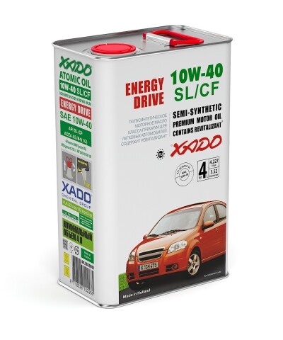 Atomic Oil 10W-40 SL/CF Atomic Oil 10W-40 SL/CF
