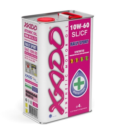 Atomic Oil 10W-60 SL/CF Rally Sport Atomic Oil 10W-60 SL/CF Rally Sport